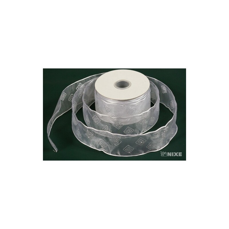 STUHA MONOFIL DRÁT TISK 40mmx10m*BÍLÁ 330011