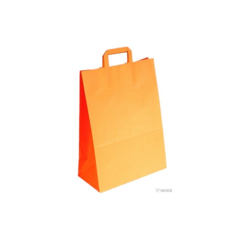TC BICOLORE 32x45x17cm*ORANŽOVÁ V+