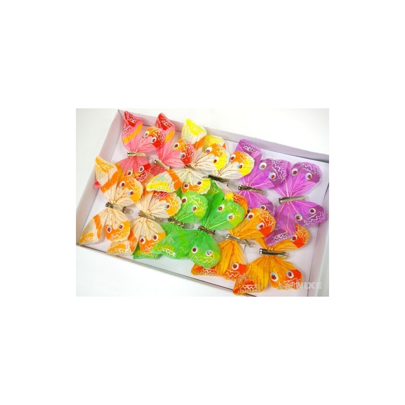 MOTÝL 18cm 12ks