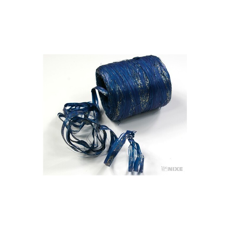 RAFIA SYNTHETIC LUXURY 100m*MODRÁ TM 14