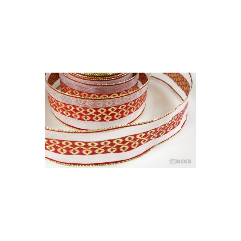 ADJUSTAČKA S MTP VZOREM DR 40mmx10m*ČERVENÁ TM. 325199