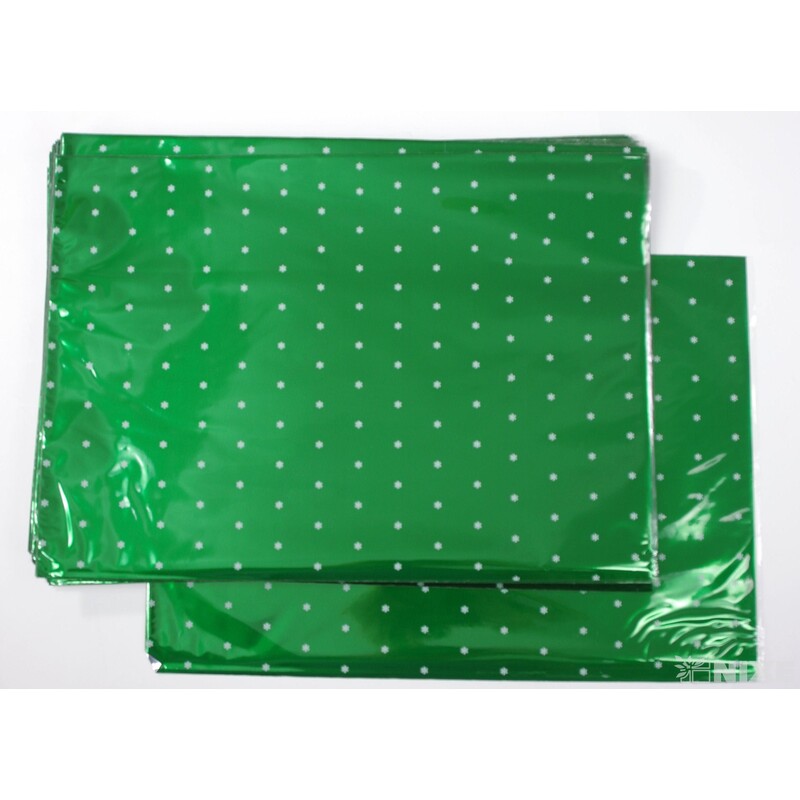 25x35cm HVĚZDIČKA B SÁČEK*ZELENÁ