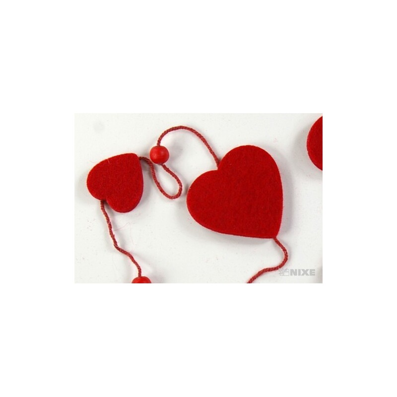 SRDCE GIRLANDA 5x135cm*