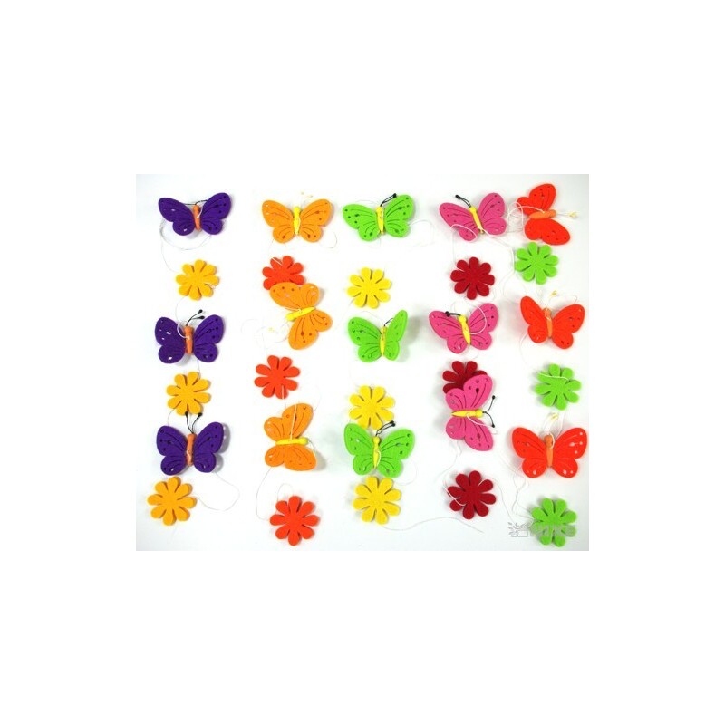 GIRLANDA MOTÝL 4x85cm