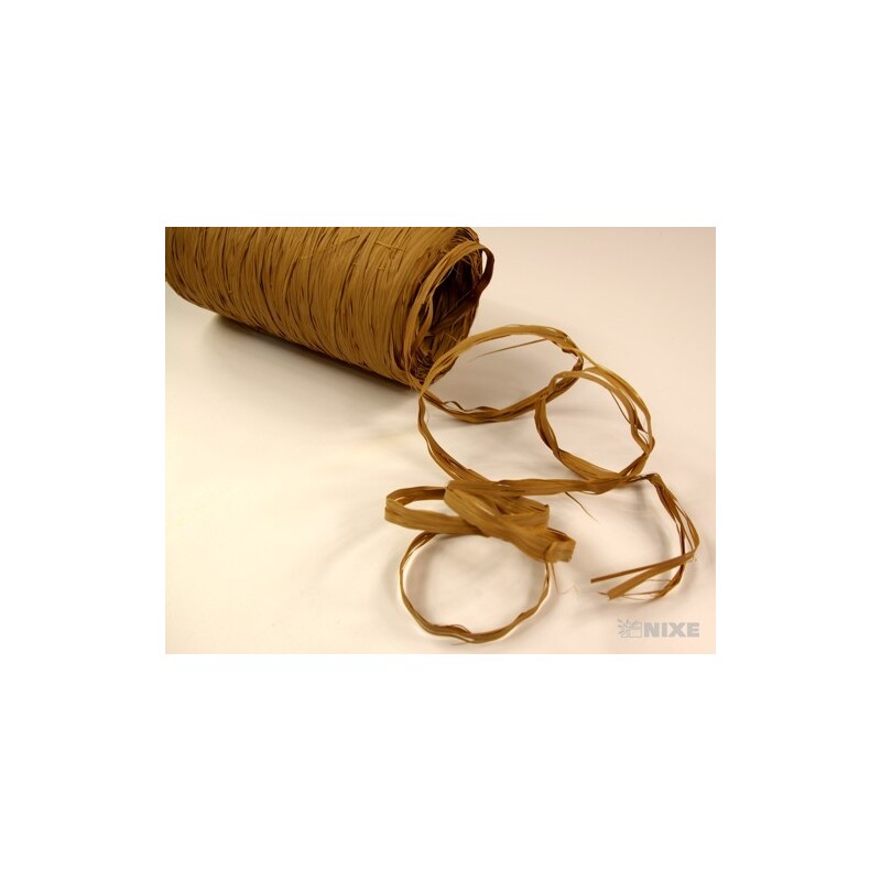 RAFIA SYNTHETIC 200m*HNĚDÁ SV. 28