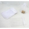 SÁČEK ORGANZA 10x13cm*BÍLÁ 050