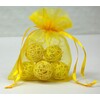 SÁČEK ORGANZA 14x20cm*ŽLUTÁ 017