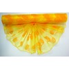 ORGANZA VZOR BS-R037 38cmx9yd*ŽLUTÁ 110
