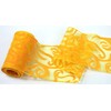 ORGANZA VZOR BS-R033 10cmx10yd*ŽLUTÁ 110