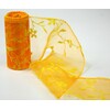 ORGANZA VZOR BS-R034 10cmx10yd*ORANŽOVÁ 113