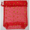SÁČEK ORGANZA SZ-16 20x24cm*ČERVENÁ 019