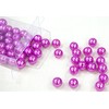 KORÁLKY 14mm 72ks*FIALOVÁ SV.