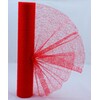 SPIDER ORGANZA 38cmx10yd*ČERVENÁ 002