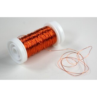 OZDOBNÝ DRÁT 0,3mm 50g*ORANŽOVÁ
