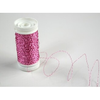 DRÁT EFFEKT 0,3mm 50g*RŮŽOVÁ