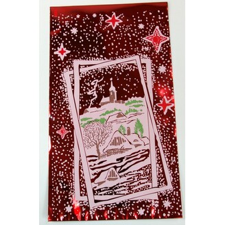 20x35cm VÍSKA B SÁČEK*ČERVENÁ