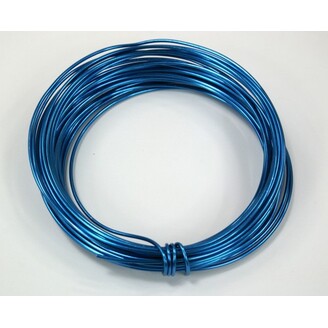 DRÁT HLINÍKOVÝ 2mmx10m*MODRÁ TM.