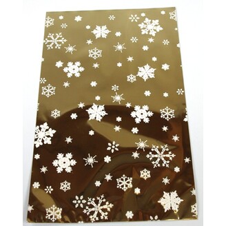 20x35cm VÁNICE B SÁČEK*ZLATÁ-BÍLÁ