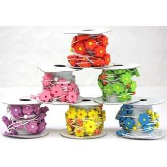 GIRLANDA KVĚT 3m*MIX BAREV