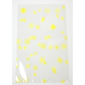 25x38cm KVÍTEK T SÁČEK*ŽLUTÁ