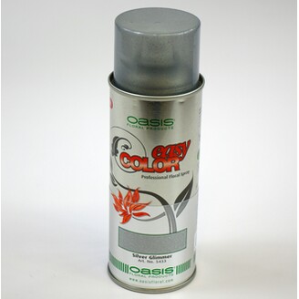 SPRAY METALICKÝ GLITR 400ml*STŘÍBRNÁ