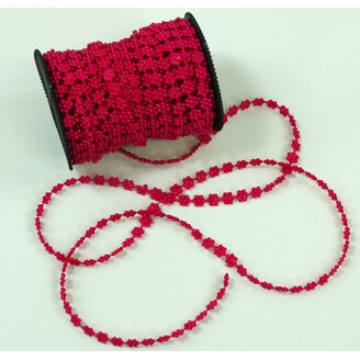 VLOČKY ŘETĚZ 7mmx20m*ČERVENÁ