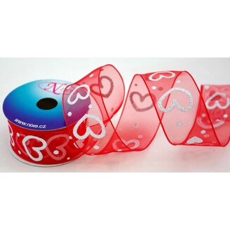 AMBI 40mmx10yd*ČERVENO-BÍLÁ C007 V+