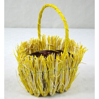 KOŠ RATTAN OVÁL 20x14x30cm*