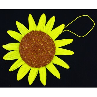 ZÁVĚS SLUNEČNICE 29x44cm*ŽLUTÁ