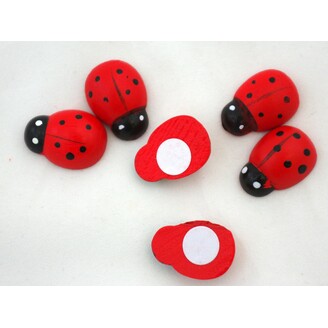 BERUŠKA NALEP 1,5cm 24ks*ČERVENÁ