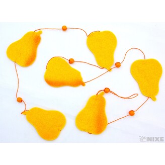 GIRLANDA HRUŠKA 8x120cm*MIX BAREV