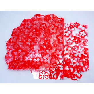 CORNET 33x33cm CLAUDIA T*ČERVENÁ