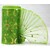 ORGANZA VZOR SZ-74 10cmx10yd*ZELENÁ 035