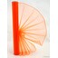 ORGANZA 38cmx9yd*ORANŽOVÁ TM. 015