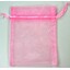 SÁČEK ORGANZA 10x13cm*RŮŽOVÁ 004