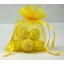 SÁČEK ORGANZA 14x20cm*ŽLUTÁ 017