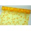 ORGANZA VZOR BS-R034 38cmx9yd*ŽLUTÁ 110