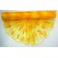 ORGANZA VZOR BS-R037 38cmx9yd*ŽLUTÁ 110