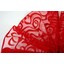 ORGANZA VZOR BS-R033 38cmx9yd*ČERVENÁ 019