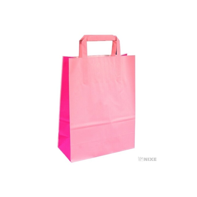 TC BICOLORE 18x8X24cm*RŮŽOVÁ V+