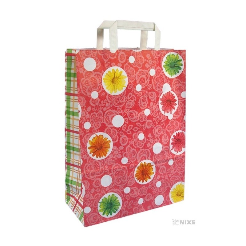 TC MARGHERITE 32x45x17cm*RŮŽOVÁ TM. V+