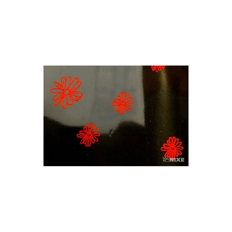 20x35cm KVÍTEK M SÁČEK*ČERVENÁ