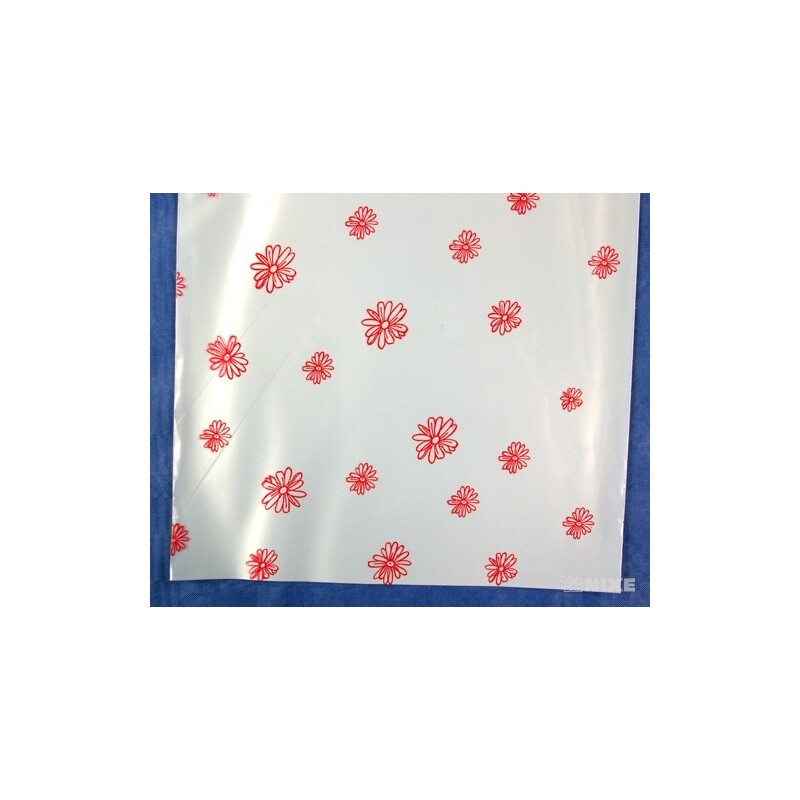 20x35cm KVÍTEK P SÁČEK*ČERVENÁ