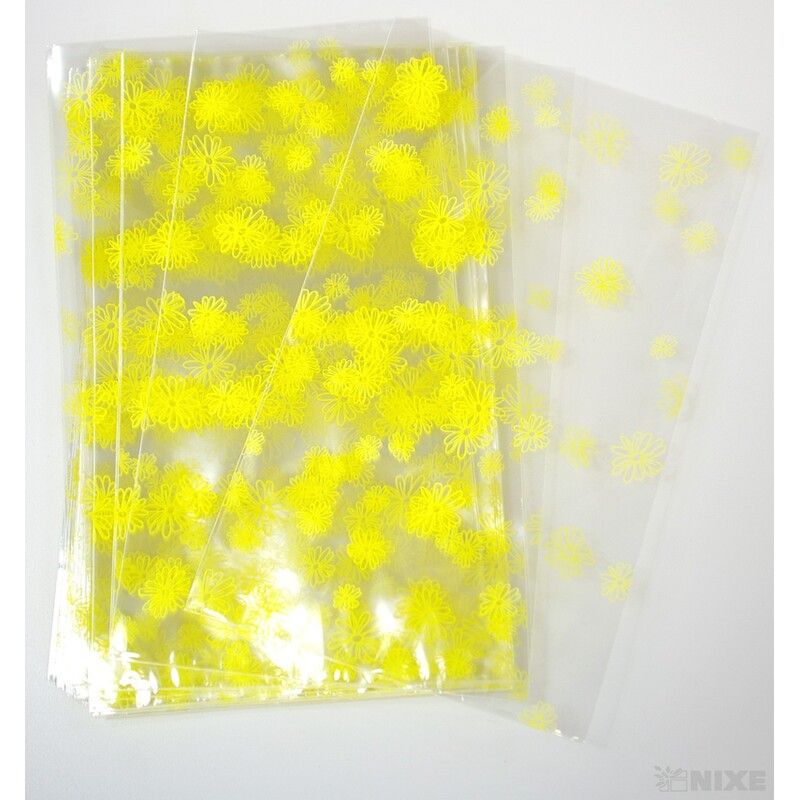 20x35cm KVÍTEK T SÁČEK*ŽLUTÁ