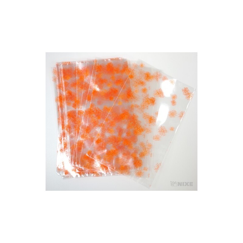 20x35cm KVÍTEK T SÁČEK*ORANŽOVÁ