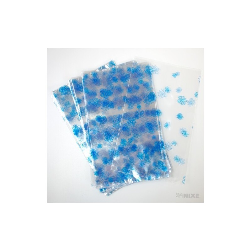 20x35cm KVÍTEK T SÁČEK*MODRÁ