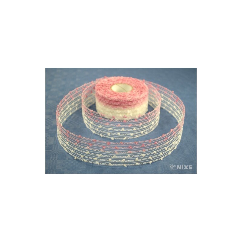 W088 STUHA 50mmx10m*FIALOVÁ+BÍLÁ 61370