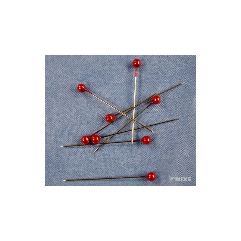 ŠPENDLÍK 4mmx4cm 144ks*ČERVENÁ