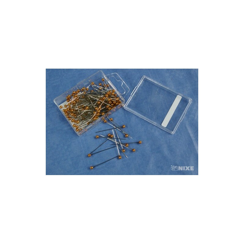 ŠPENDLÍK 4mmx4cm 144ks*ZLATÁ