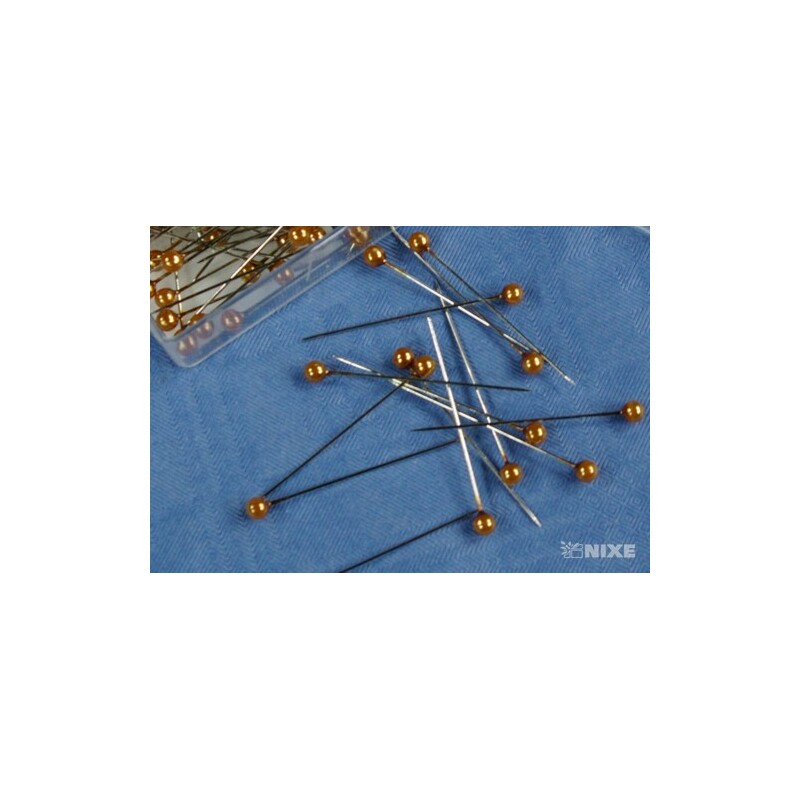 ŠPENDLÍK 4mmx4cm 144ks*ZLATÁ